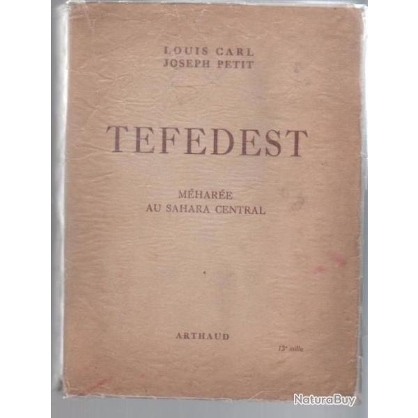 tefedest m�har�e au sahara central de louis carl et joseph petit