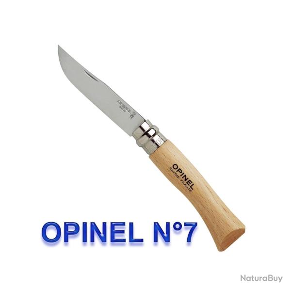 Opinel - Couteau Tradition N6 A N9 H�tre Lame Inox - 952.x - 952.07