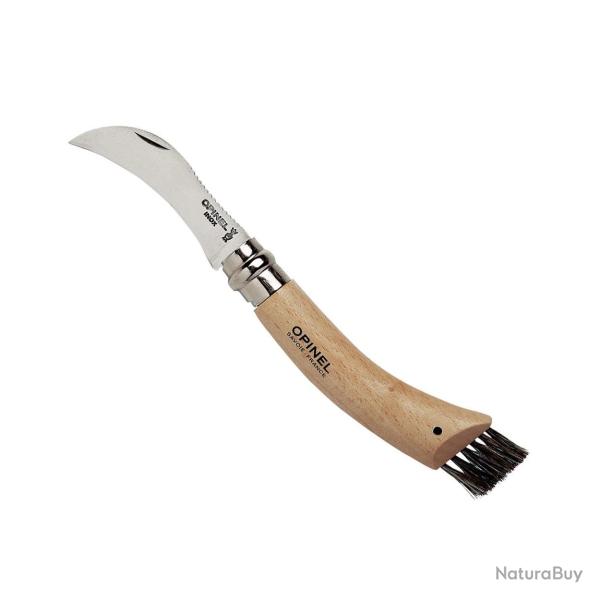 Opinel - Couteau Pliant Champignon N8 H�tre Lame Inox - 955