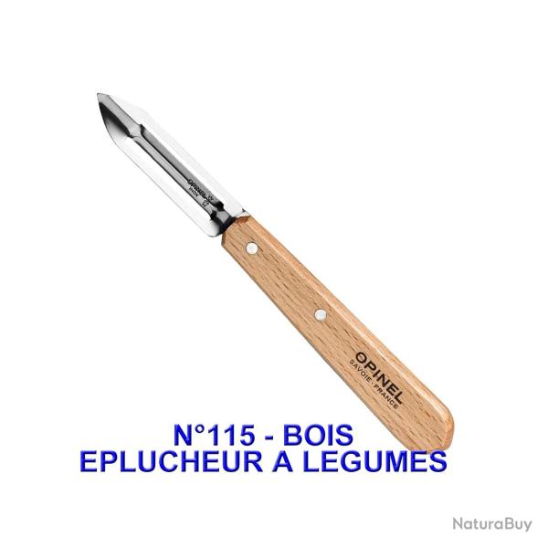 Opinel - Couteau Essentiels Du Cuisinier Lame Inox - 958/958.P - 958-115