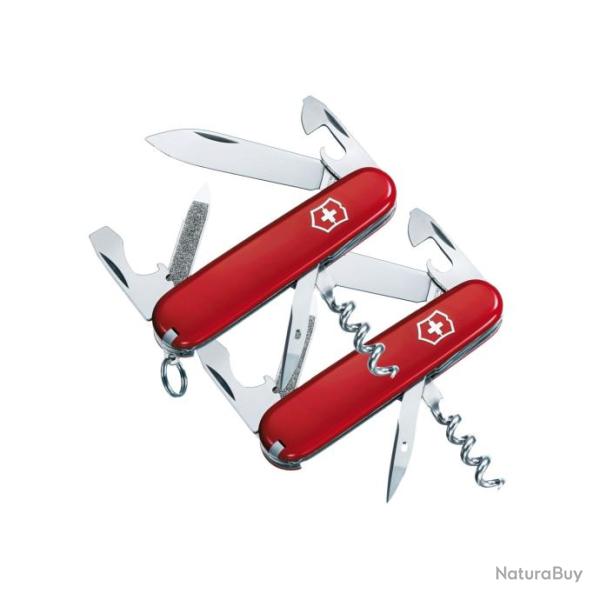 Victorinox - Couteau Suisse Sportsman Rouge 14 Fonctions - 0.380x - 0.3803