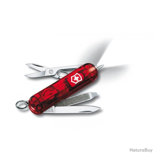 Victorinox - Couteau Suisse Signature Lite LED 7 Fonctions Couleur - 0.6226.x - 0.6226.T
