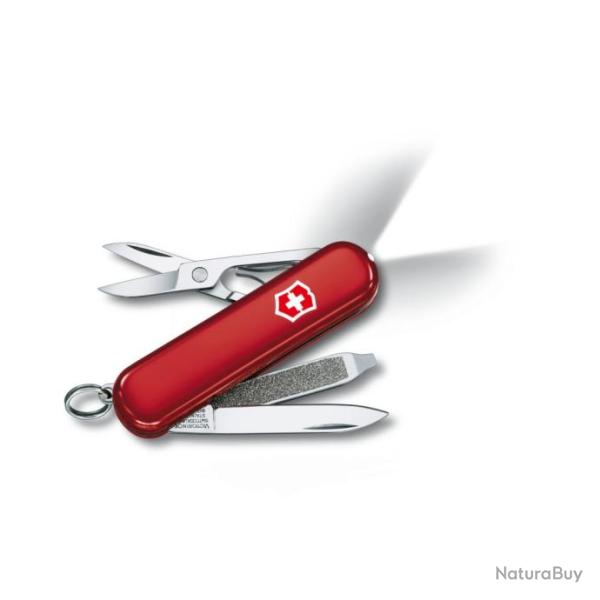 Victorinox - Couteau Suisse Swisslite Rouge 7 Fonctions LED - 0.6228 - 0.6228