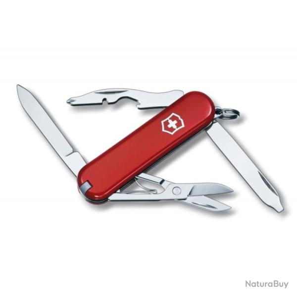 Victorinox - Couteau Suisse Rambler Rouge 10 Fonctions - 0.6363