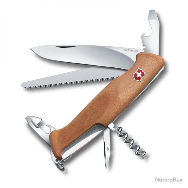 COUTEAU SUISSE VICTORINOX RANGERWOOD 55 10 OUTILS DELEMONT