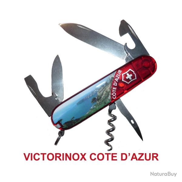 Victorinox - Couteau Suisse Spartan C�te D'Azur 13 Fonctions - 1.3603.TR2.001
