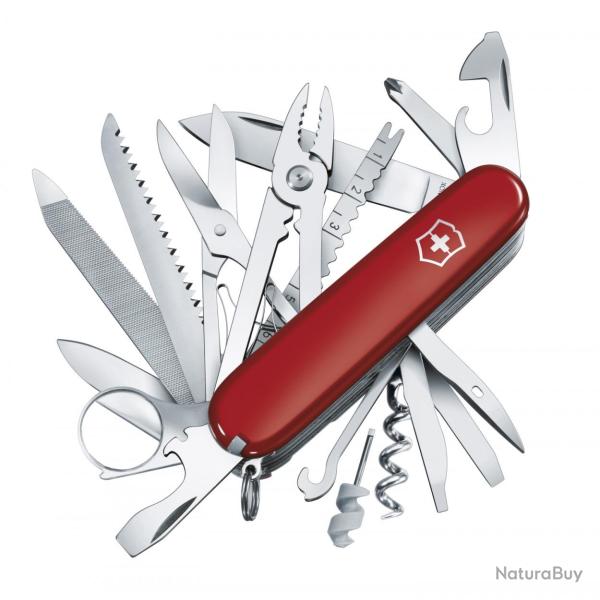 Victorinox - Couteau Suisse Swisschamp Couleur 33 Fonctions - 1.6795 - 1.6795