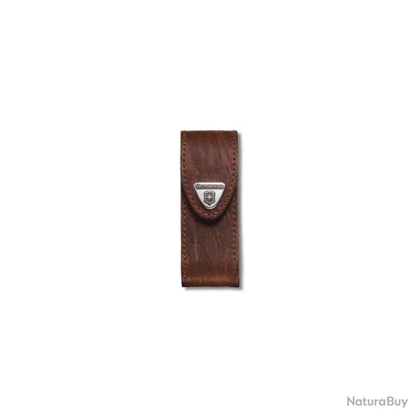 Victorinox - Etui Cuir Marron Pour Couteaux 91mm De 6 A 14 Pi�ces - 4.0543