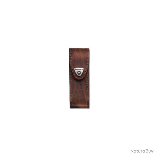 Victorinox - Etui Cuir Marron Pour Couteaux 111mm 4-10 Pi�ces  - 4.0547