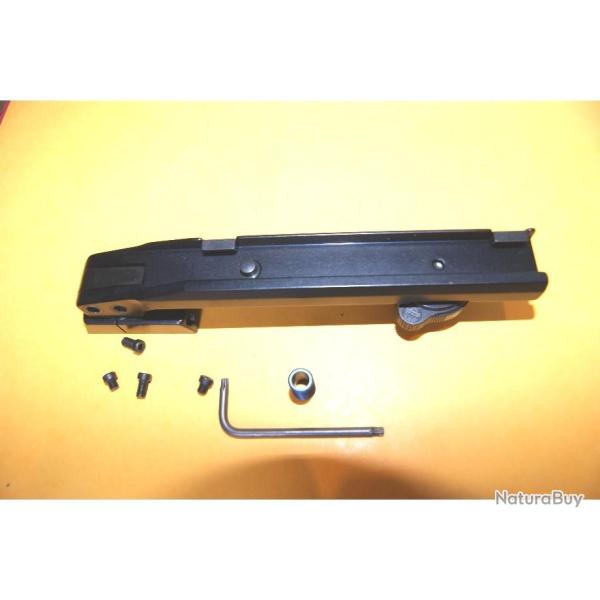 montage pivotant RECKNAGEL + vis pour point rouge lunette carabine BROWNING BAR