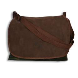 Carnier cuir haute qualit&eacute;, motif b&eacute;casse 38 x 30cm