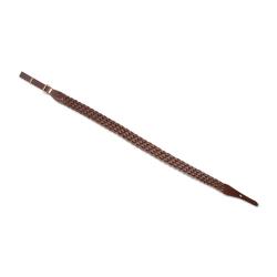 Bretelle carabine tress&eacute;e fixation canon 7 brins largeur 4cm