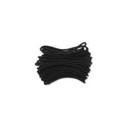 Corde &eacute;lastique noire Diam. 2.5mm bobine de 10 m