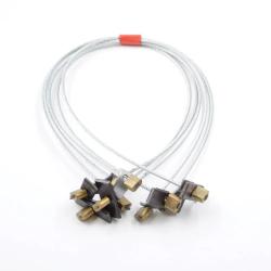 5 lacets pour pi&egrave;ge billard