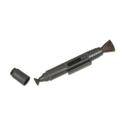 Lens cleaning avec mini-brosse en poils naturels