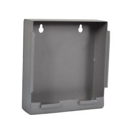 Support de cibles solide accrochage facile en t&ocirc;le gris 14 cm