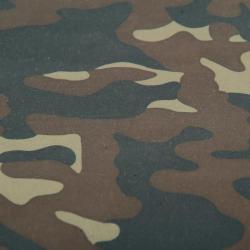 Set Housses de Voiture toile polyester noire et mousse Camo CE