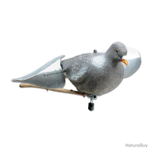 Appelant pigeon floqu� � ailes tournantes