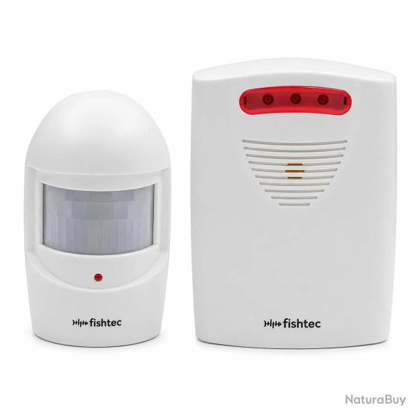 D�tecteur de mouvement sans fil angle 120� blanc