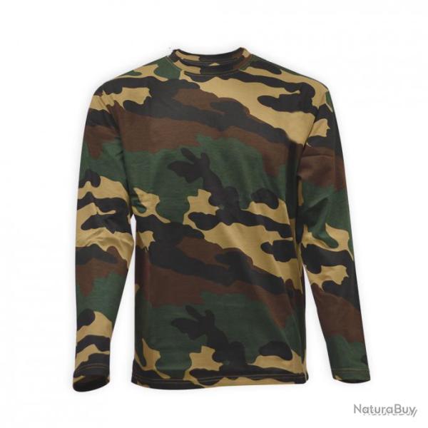 Tee Shirt Camo Manches Longues Taille 4