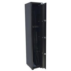 Armoire forte 5 verrous 4 armes 31kg 127x25x28,5cm