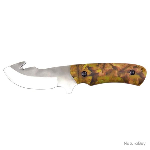 Couteau � d�pecer lame acier inox camo L10cm �paisseur 4mm