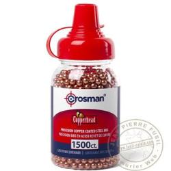 Biberon 1500 balles BB cuivr&eacute;es sph&eacute;riques 4,5mm