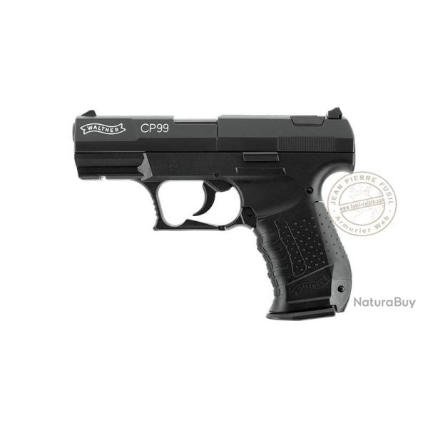Pistolet  plomb CO2 4.5 mm WALTHER CP99 Noir (3 joules)