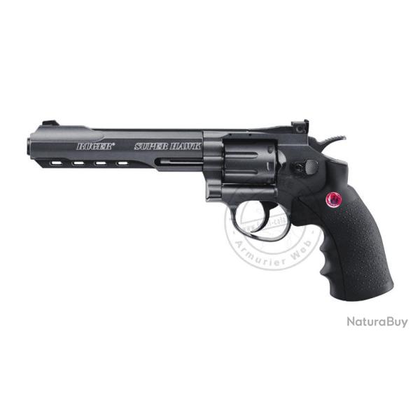 Revolver Air Soft CO2 UMAREX RUGER Super Hawk - Noir - Mod�le court