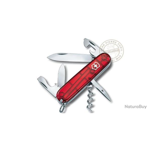Couteau VICTORINOX - Spartan - Translucide rouge
