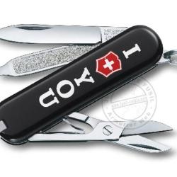 Couteau VICTORINOX - The Gift "I love you" - Classic 6p - Noir