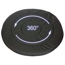 Coussin pivotant sur 360&deg; pour voiture rembourrage haut de gamme