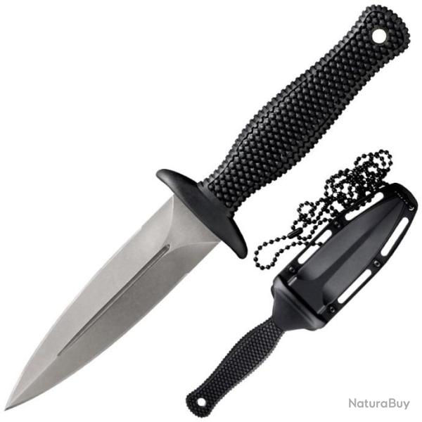 Couteau Cold Steel Counter TAC II Lame Acier AUS 8 Manche Kray-Ex Etui Kydex CS10BCTM