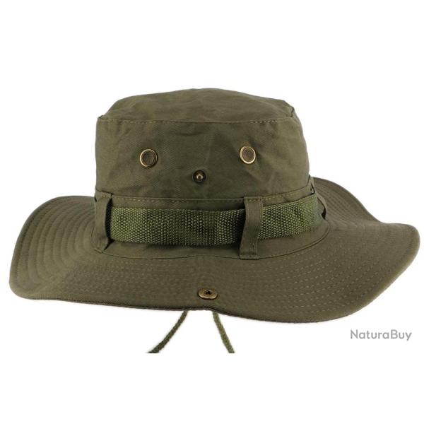 Chapeau Bob safari Vert Azzy Taille unique Vert