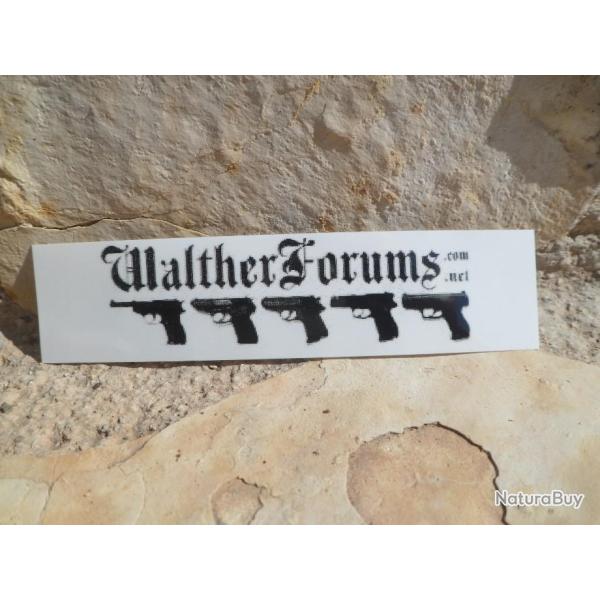 Autocollant Walther Forums