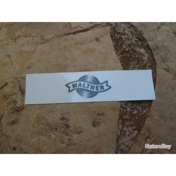 Autocollant Walther Cible ref 1