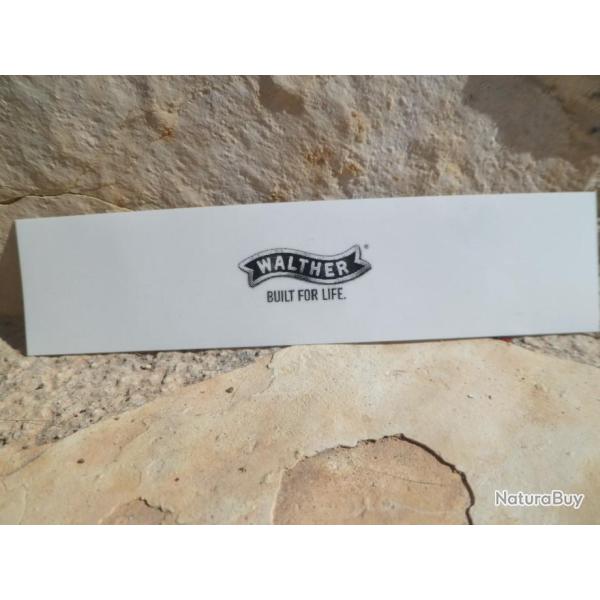 Autocollant Walther Build For Life