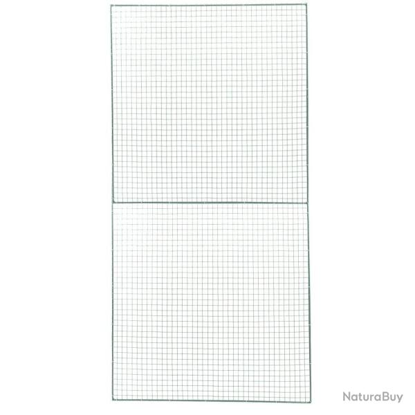 Panneau grillag� 1 X 2m maille 25 X 25 mm voli�re cage � p�turer