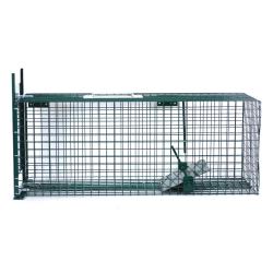 Bo&icirc;te &agrave; fauves 1 entr&eacute;e pour rats 22 x 24 x 61 cm &agrave; l'unit&eacute;