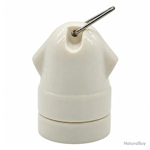Douille en porcelaine