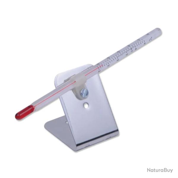 Thermom�tre tube rouge avec support - OLBA