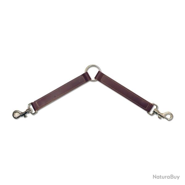 Coupleur Cuir Brun