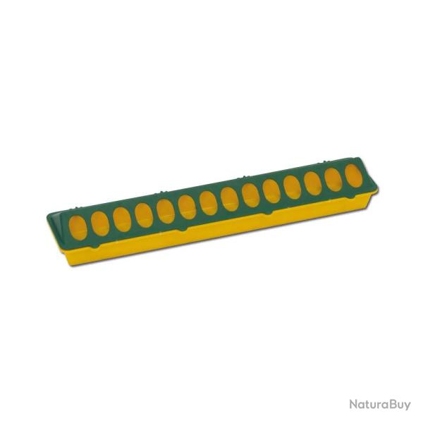 Mangeoire volaille plastique � trous 50cm