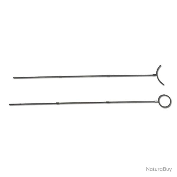 2 Supports Acier pour Panier de Ponte