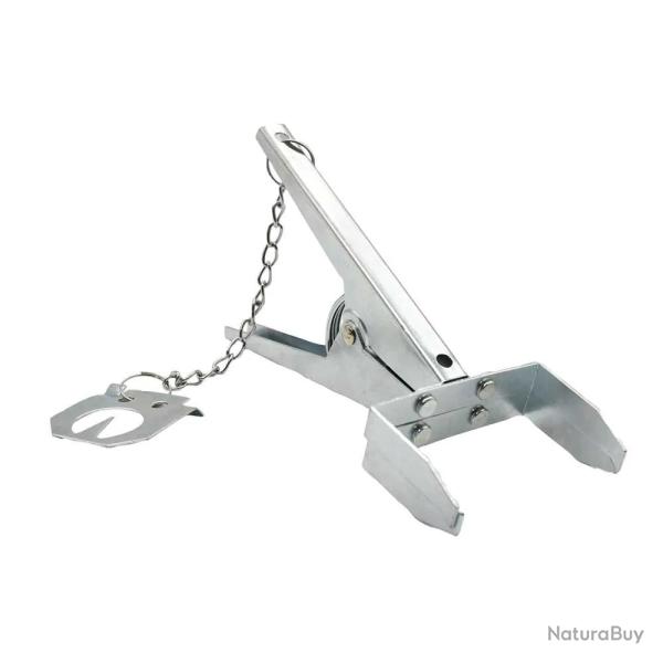 Pi�ge � taupe double rive + 1 d�tente 19 X 8 cm