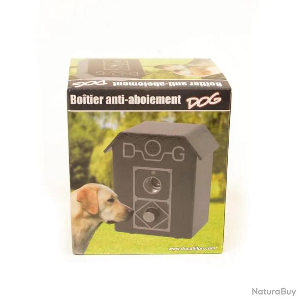 Boitier anti-aboiements ultrasons DOG porte de 5  15 m  pile