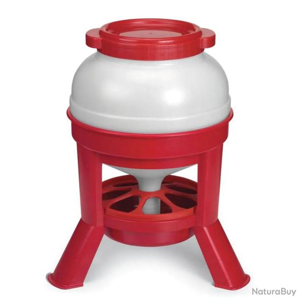 Mangeoire anti-gaspillage sur pieds 15 kg Gaun