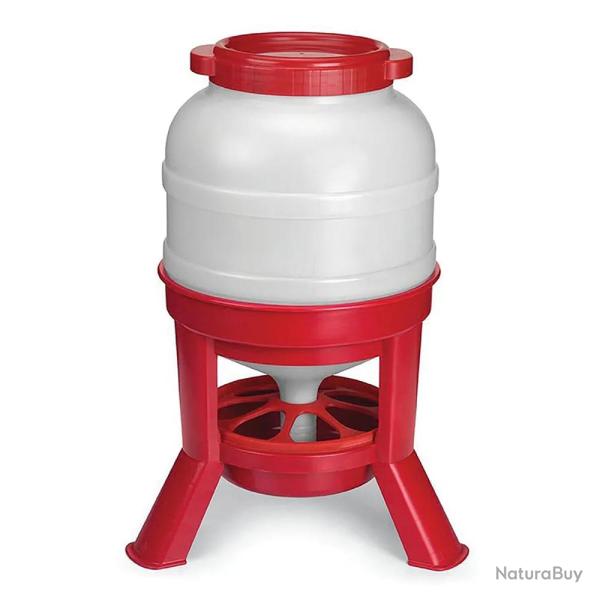 Mangeoire anti-gaspillage sur pieds 23 kg - Grande capacit�