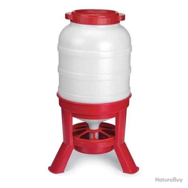 Mangeoire anti-gaspillage sur pieds 30 kg - Grande capacit�