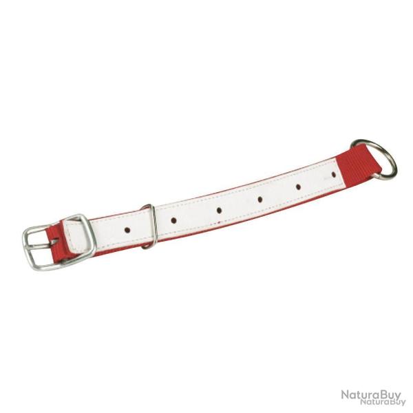 Collier moutons et ch�vres nylon rouge (Taille 2)